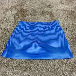 Blue golf skirt ~ size medium